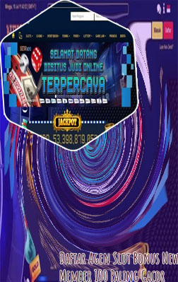 Agen slot promo 100