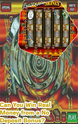 Real money slots bonus no deposit
