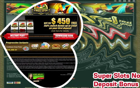 Super slots bonus codes no deposit